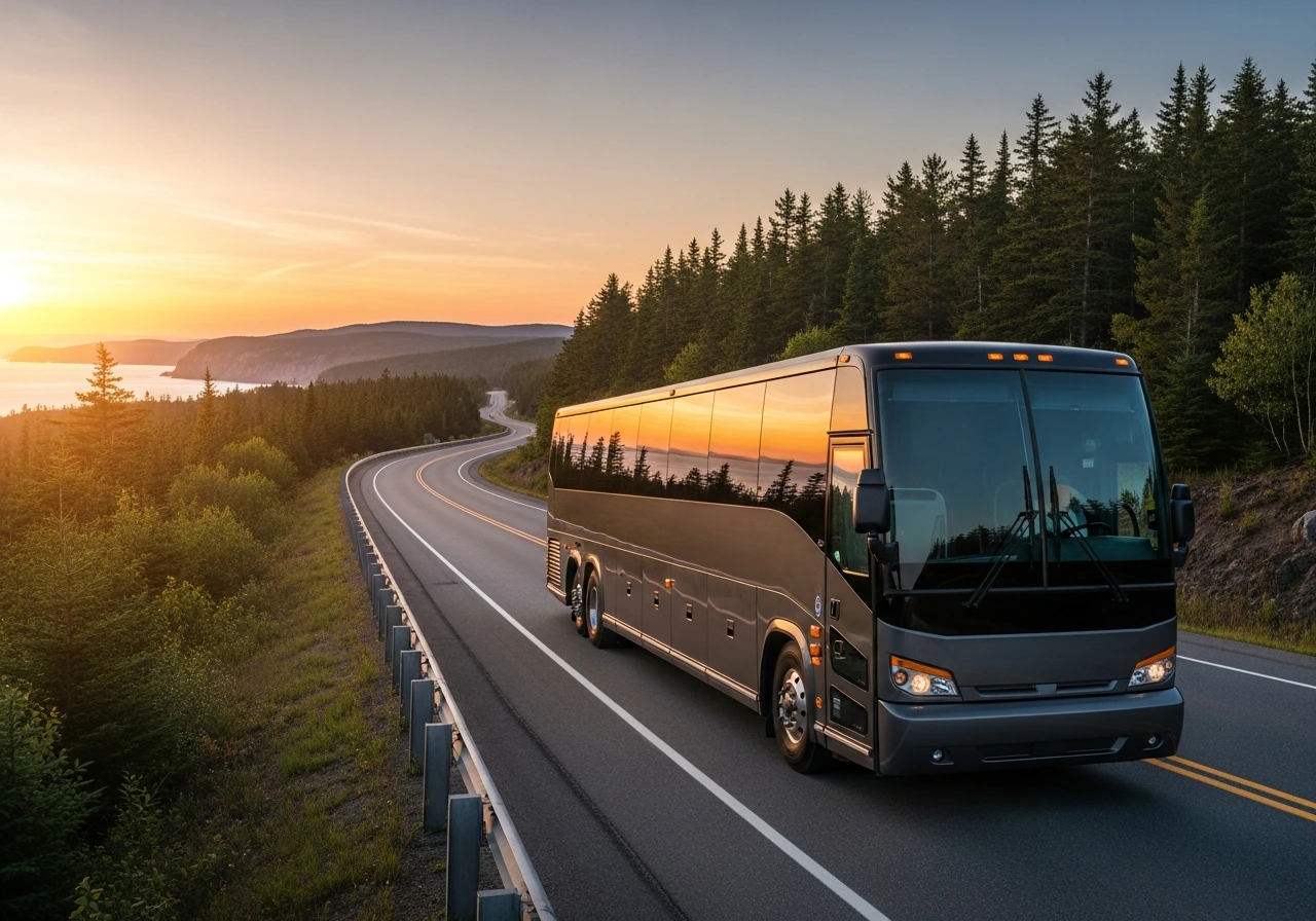 Airport shuttle in Maine