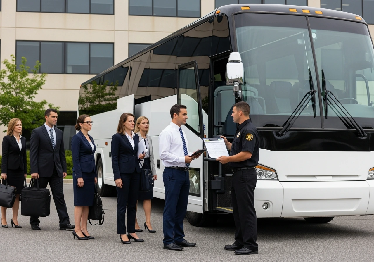 Corporate Shuttle Services 6 Employee Shuttle