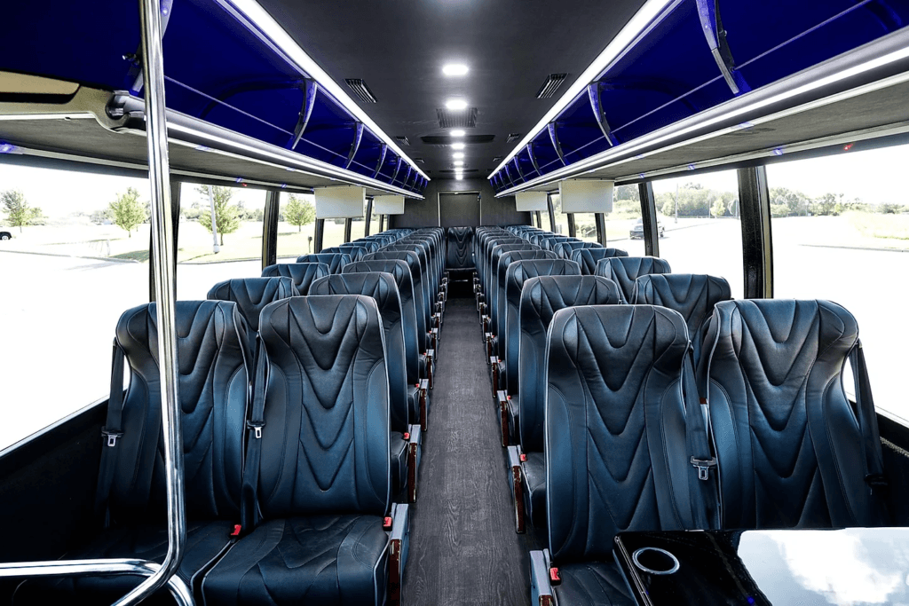 Interior View Of Motor Coach