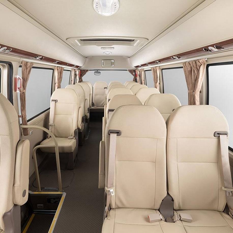 Interior View Of Mini Coach
