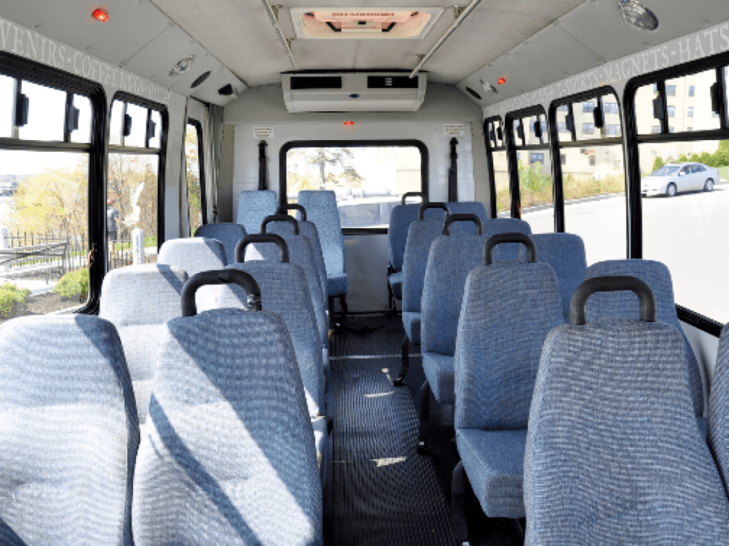Charter Bus vs. Passenger Van: Which Is Better for Group Travel? 2 Interior View Of Charter Bus Maine